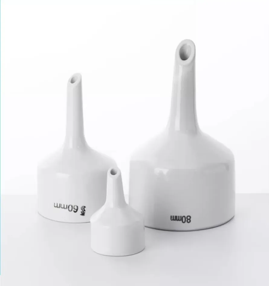 Funil de filtro de água de vidro limpador para acessórios de modificação do Tesla Model Y