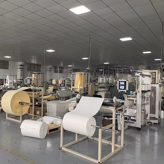Sacos de filtro de fibra de vidro de poliéster P84 Nomex PPS PTFE com membrana